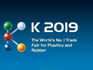 K Show Dusseldorf 16 - 23 October 2019 - Hall 1 - C97